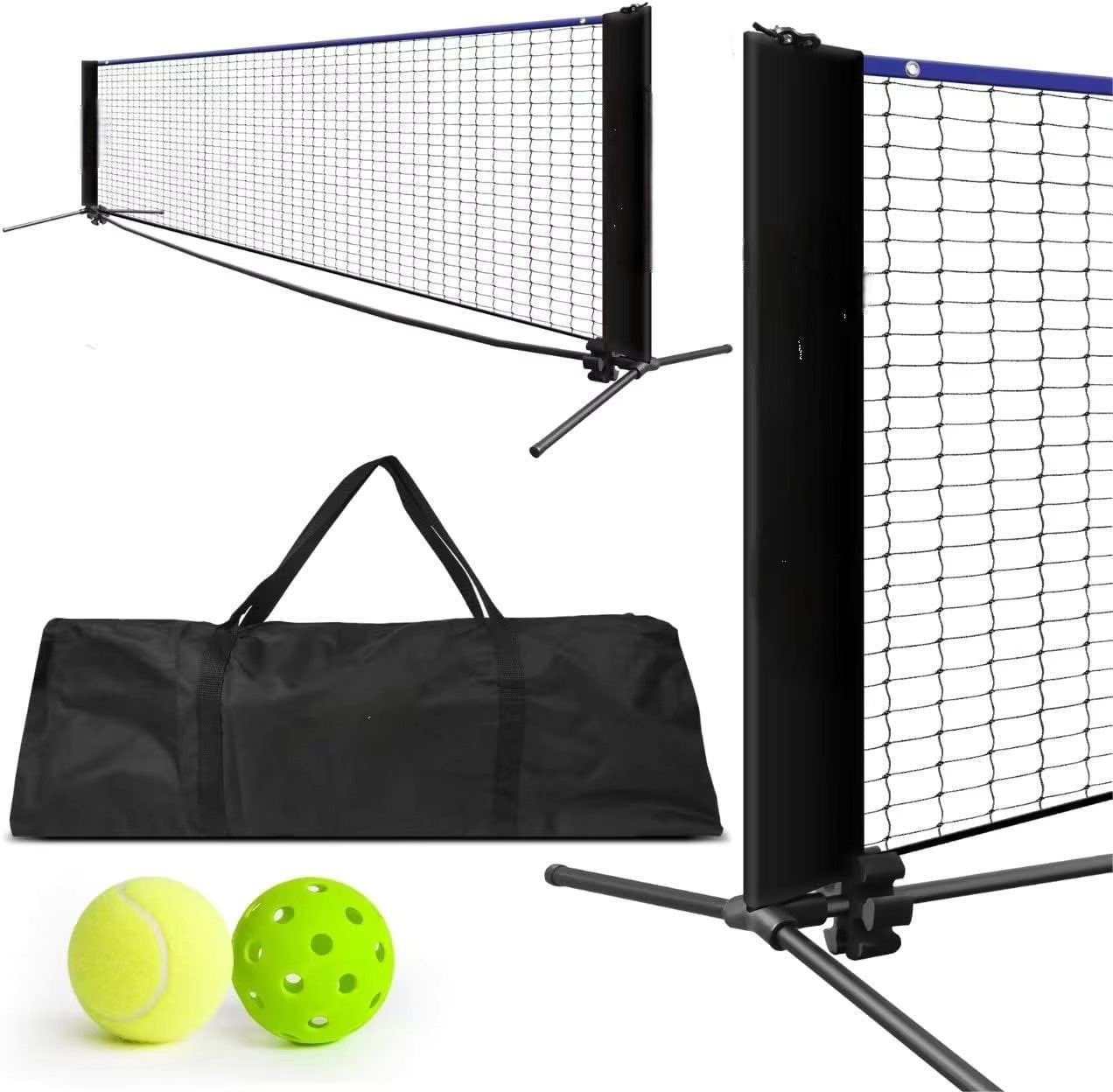 Portables Outdoor Tennisnetzsystem Brehn
