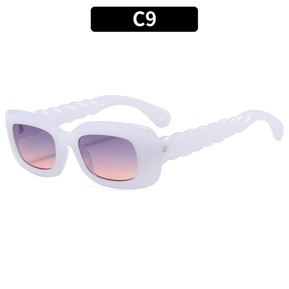 Retro Übergroße Mode Sonnenbrille