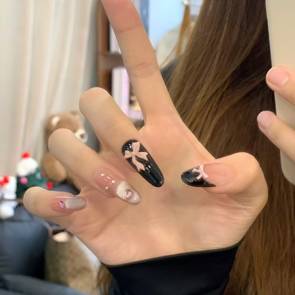 Glamouröse Stiletto Nagelkunst Verlängerungen Brehn