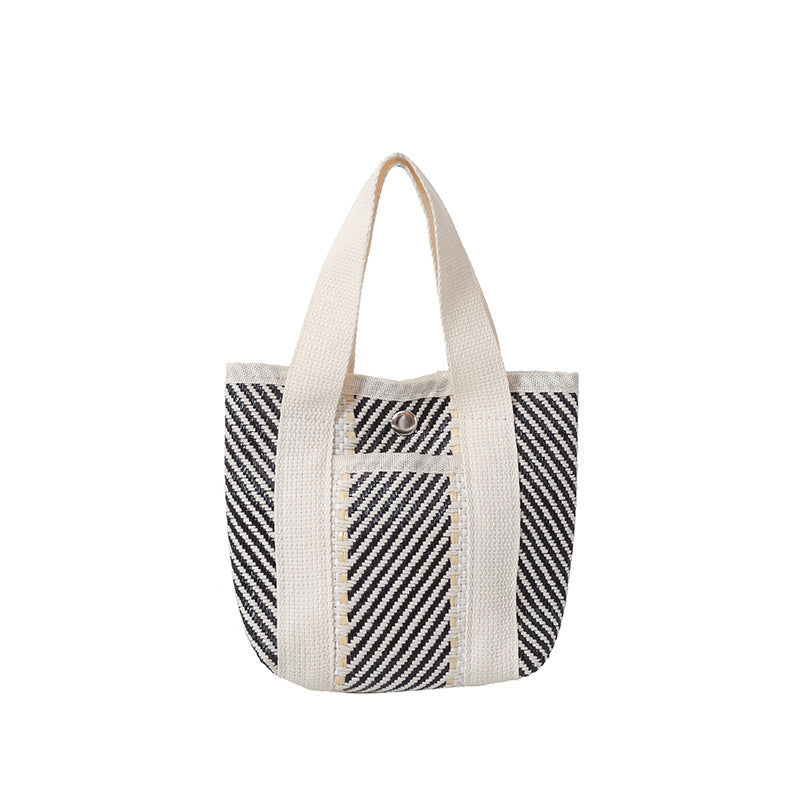 Bunte Gewebte Strandtasche Brehn
