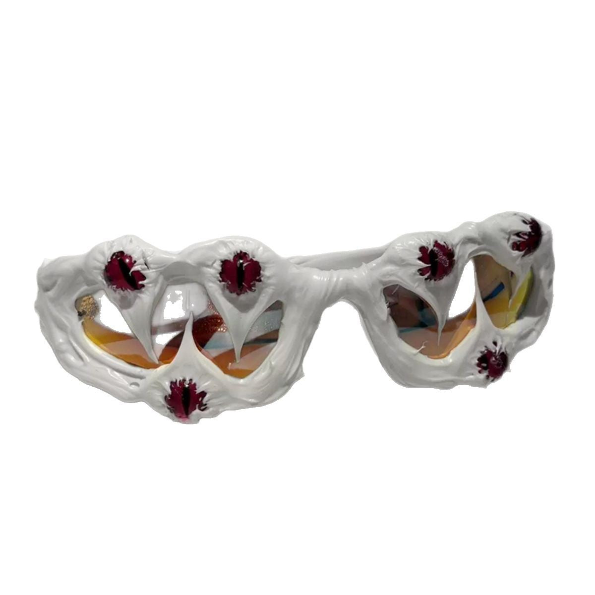 Damen extravagante Sonnenbrille mit einzigartigem Rahmen und auffälligem Detail Brehn