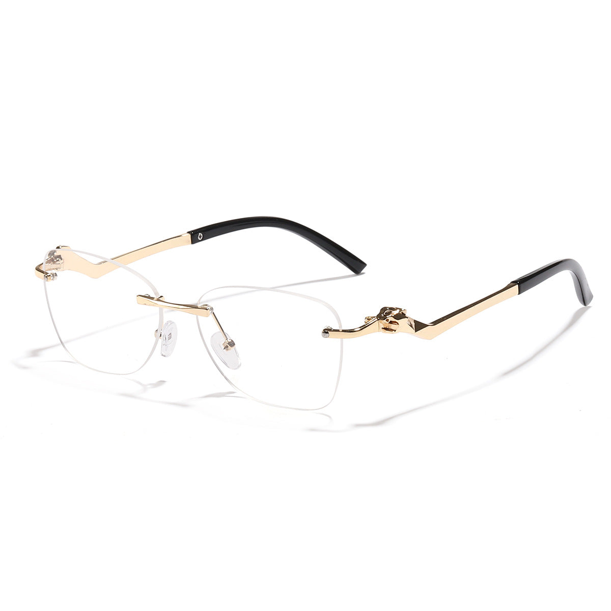Damen modische Sonnenbrille mit stilvollen geometrischen Akzenten Brehn