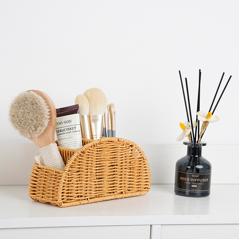 Woven Multi-Compartment Storage Caddy Brehn