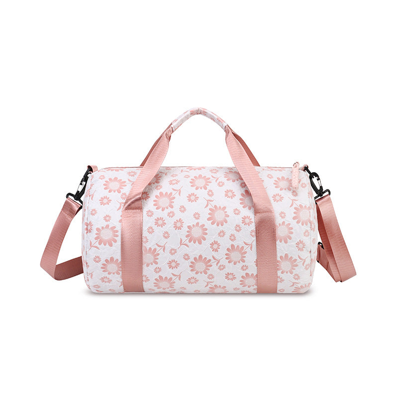 Blumenmuster Wochenend Reise Duffle Tasche Brehn