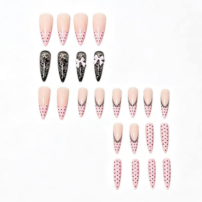 Chic Elegante Druck auf Nagelspitzen Brehn
