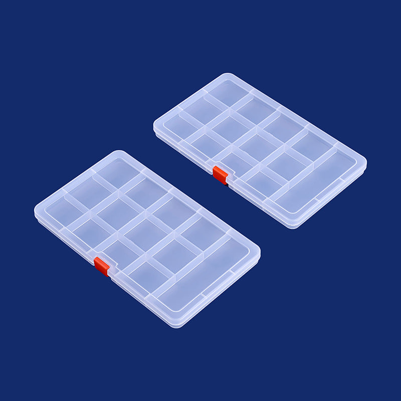 Plastik Multi-Grid Bastelaufbewahrungsbox Brehn