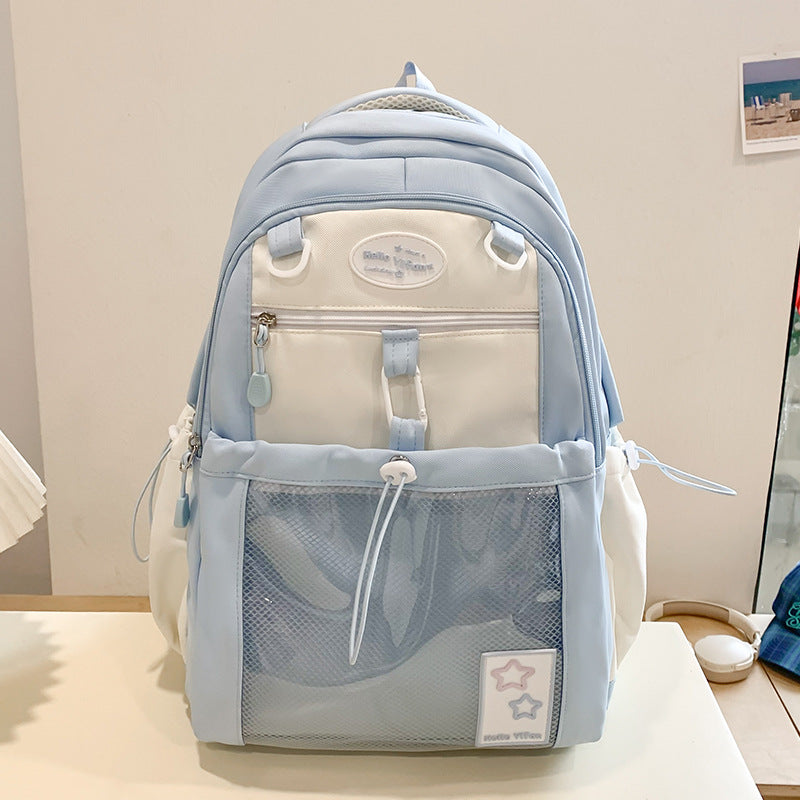 Stylische transparente Taschenrucksack