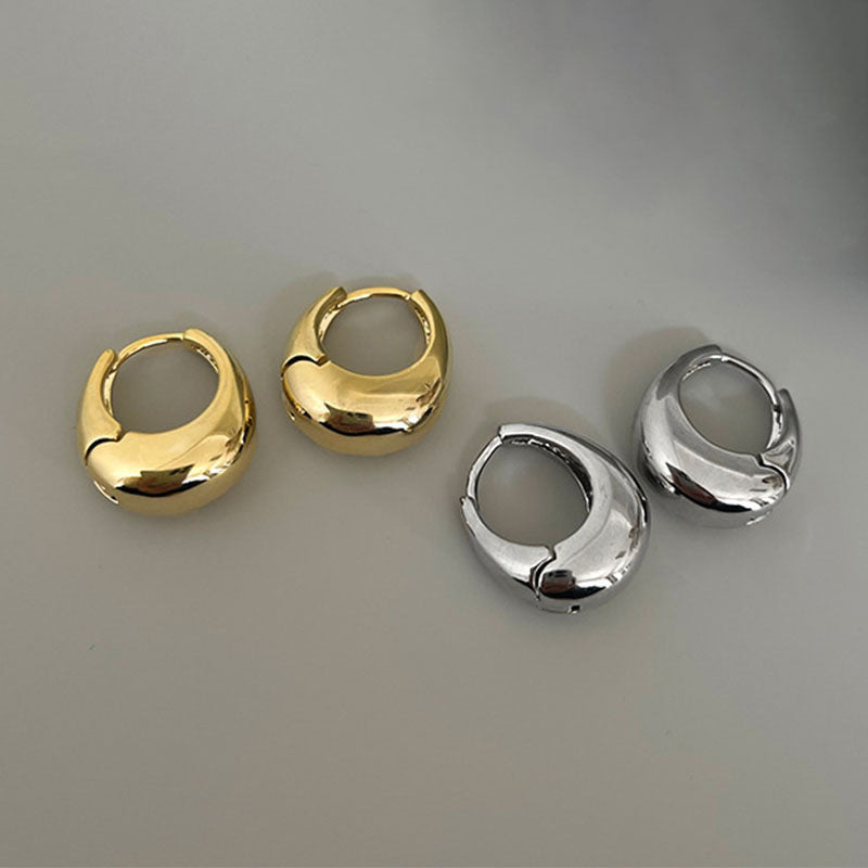 Edelstahl Creolen mit Modernem Design Brehn