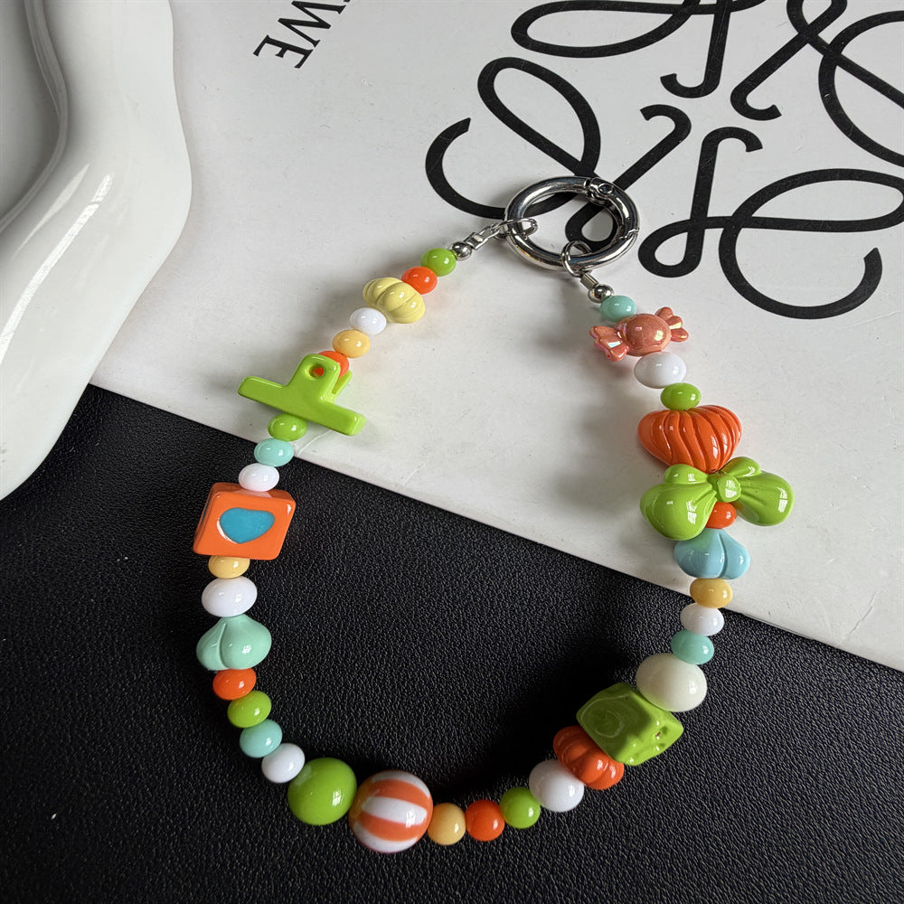 Bunte dekorative Charm-Schlüsselanhänger Brehn