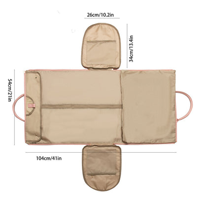 Chic Bow Detaillierte Reise-Duffle-Tasche Brehn