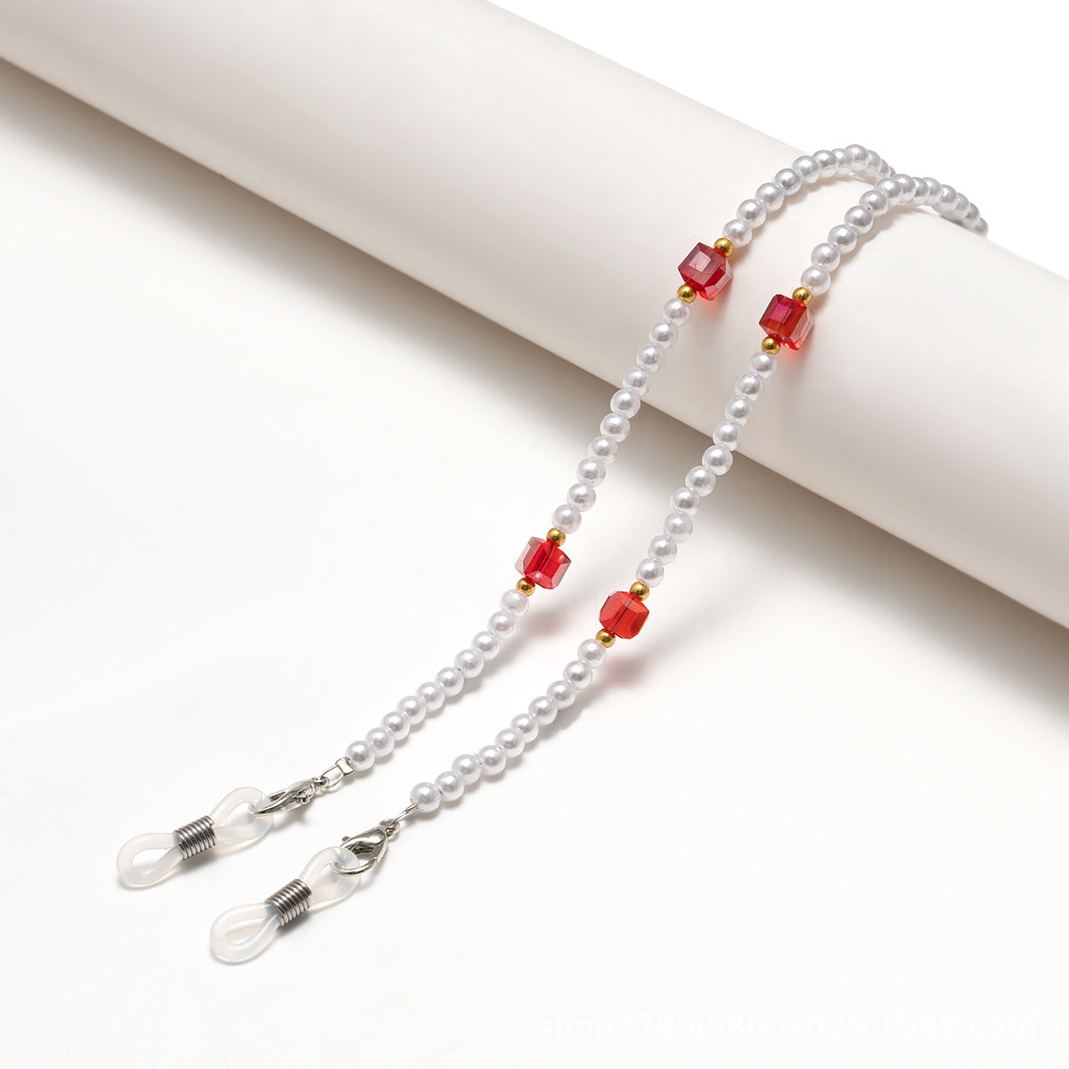 Eleganter Perlen-Brillenhalter Brehn