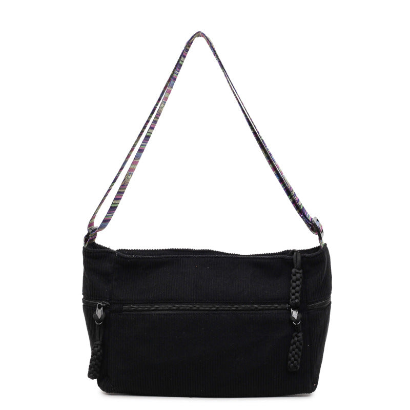 Stylische Bohemian Utility Schultertasche