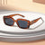 Vintage Inspirierte Quadratische Rahmen Sonnenbrille Brehn