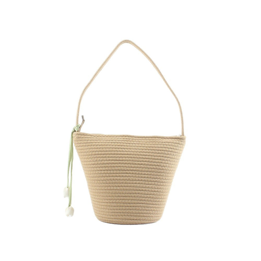 Handgefertigte Henkeltasche Im Minimalistischen Design Brehn