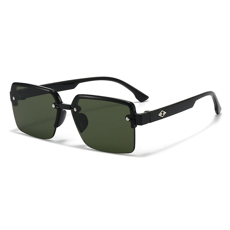 Damen modische quadratische Sonnenbrille mit polarisierendem Gläsern Brehn