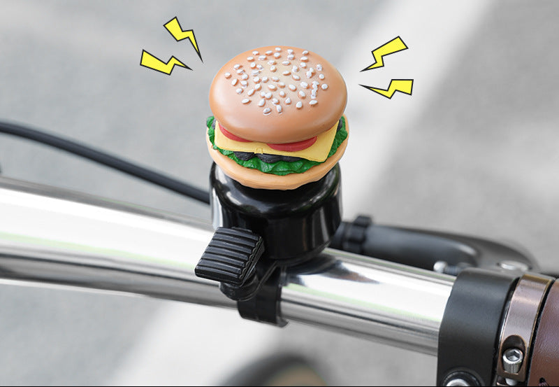 Neuheit Lenkerfahrradglocke mit Silikon-Popcorn-Topper und universellem Clamp Brehn