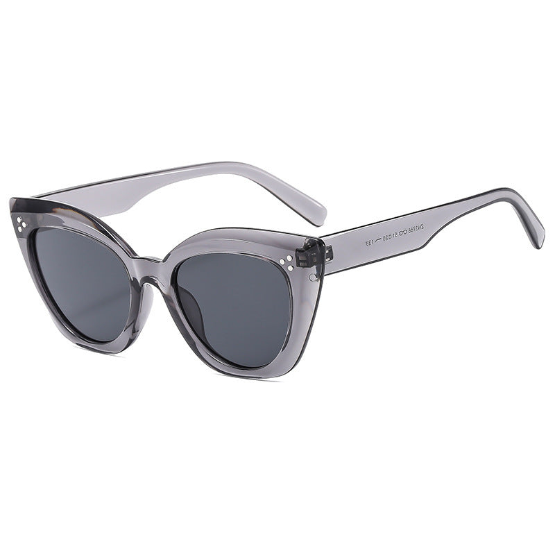 Damen Cat-Eye Sonnenbrille mit luxuriösen Akzenten Brehn