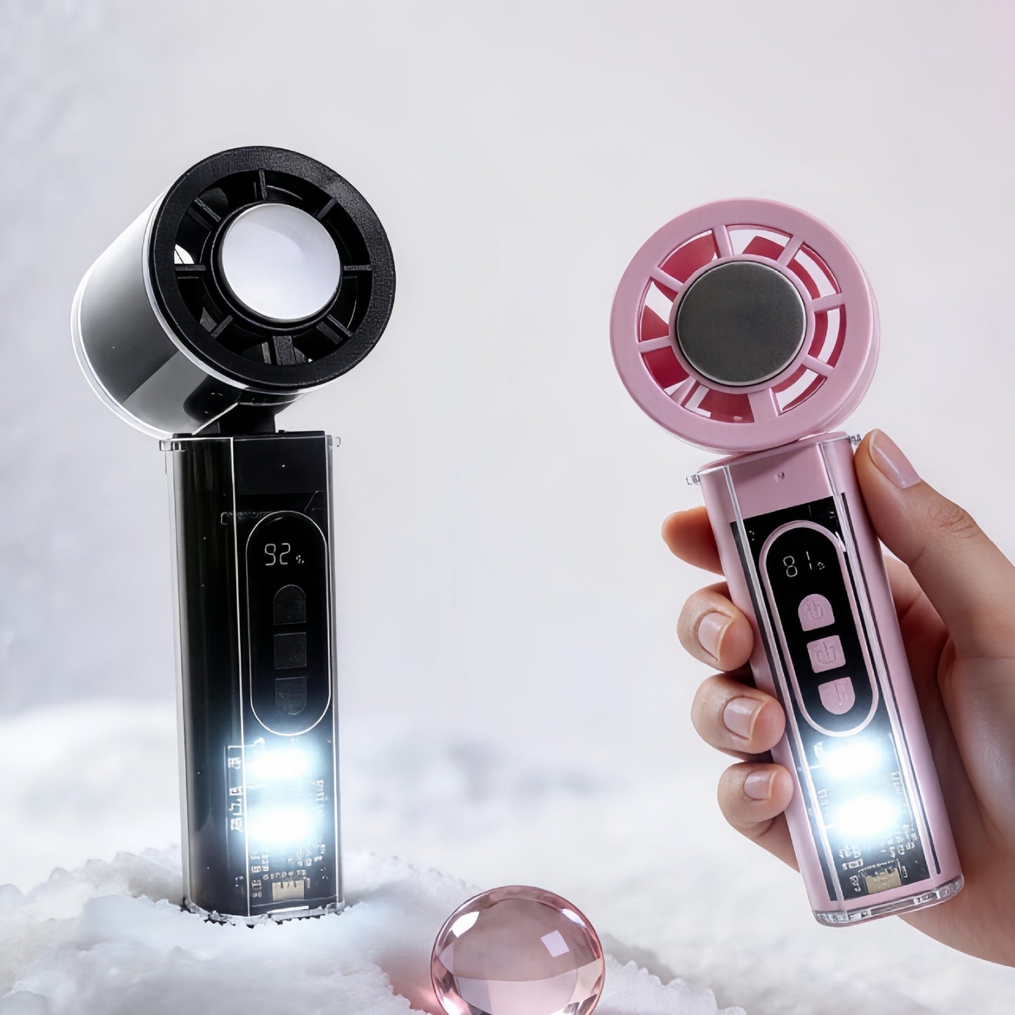 Frauen Tragbarer Mini Luftkühler mit USB-Verbindung Brehn