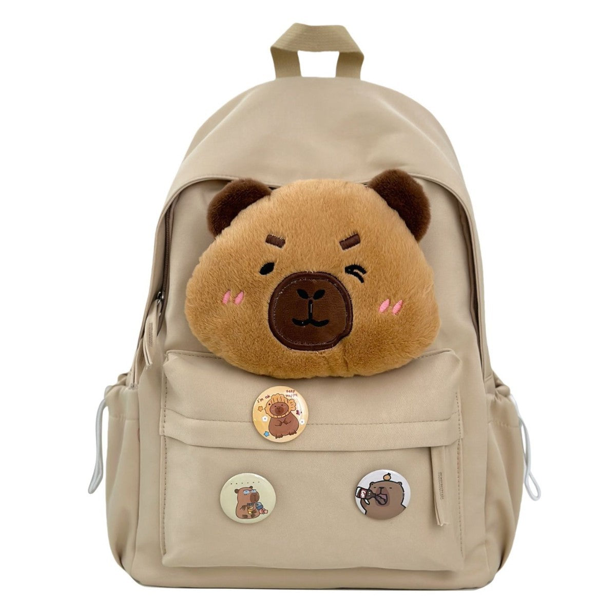 Rucksack mit Kuscheligem Bärenmotiv und Praktischen Fächern Brehn