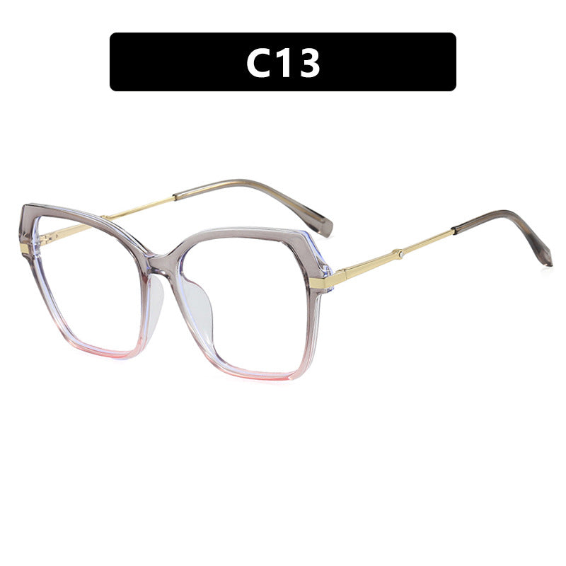 Damen quadratische Sonnenbrille mit elegantem Metallrahmen und schützendem UV-Filter Brehn