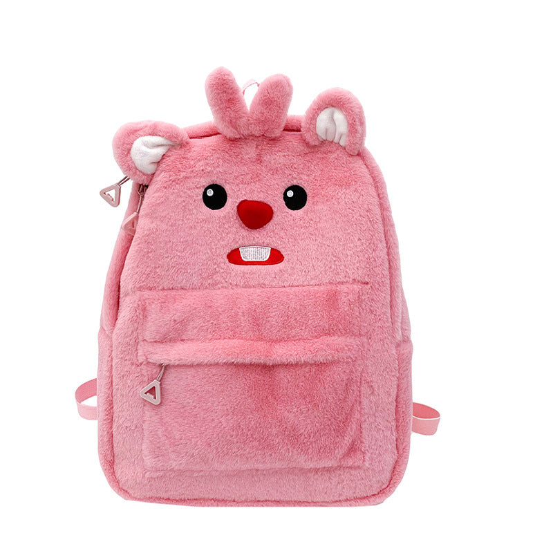 Süßer Plüsch-Tier-Backpack