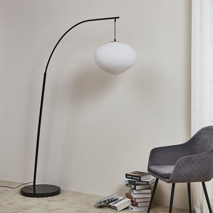 Moderne Bogen Stehlampe mit dekorativen Lichtern