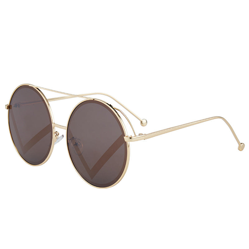 Damen modische runde Sonnenbrille Brehn