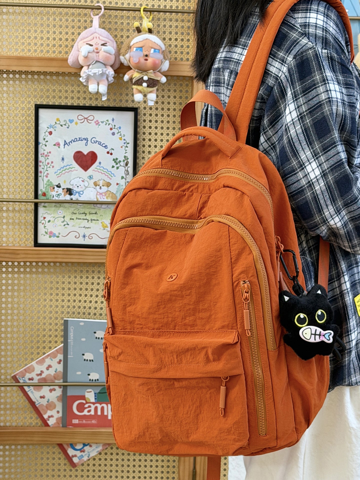Mehrfachfächer Alltags-Rucksack