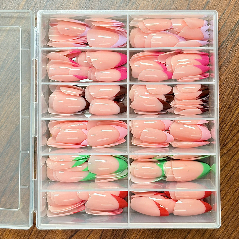 Weiche Gel falsche Nagelspitzen Set Brehn