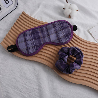 Unisex nan weich gepolsterte Schlafmaske mit verstellbarem Elastikband Brehn
