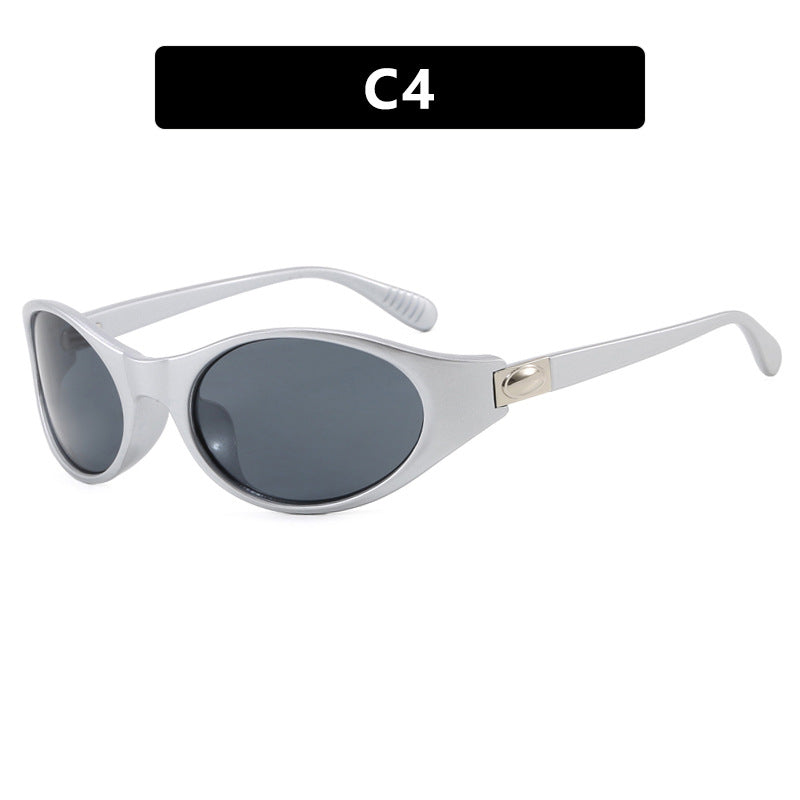 Damen stilvolle Sonnenbrille im eleganten Ovaldesign mit schützendem UV-Filter Brehn