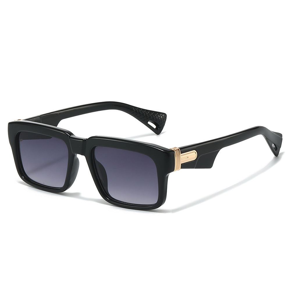 Chic Weitkrempige Quadratische Sonnenbrille Brehn