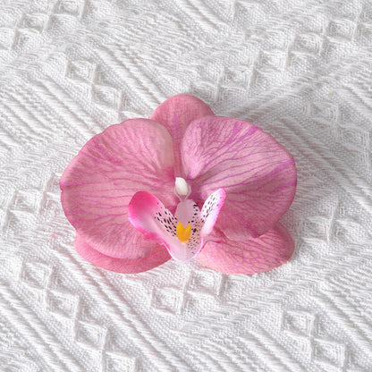 Künstliche Orchideen-Haarspange
