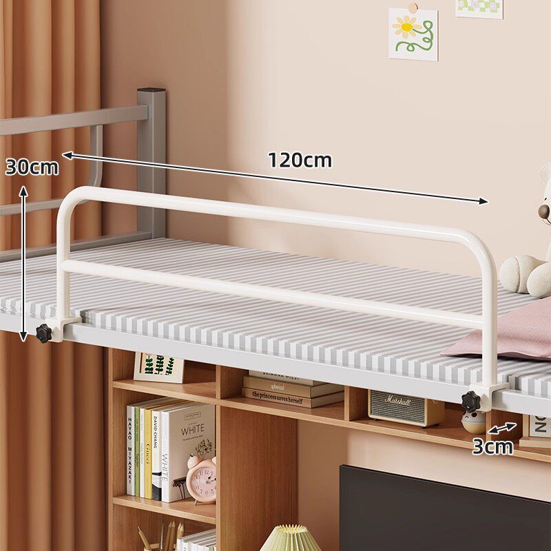 Polsterbare Klem-Montierte Bett-Sicherheitsleiste mit Stoffpaneel