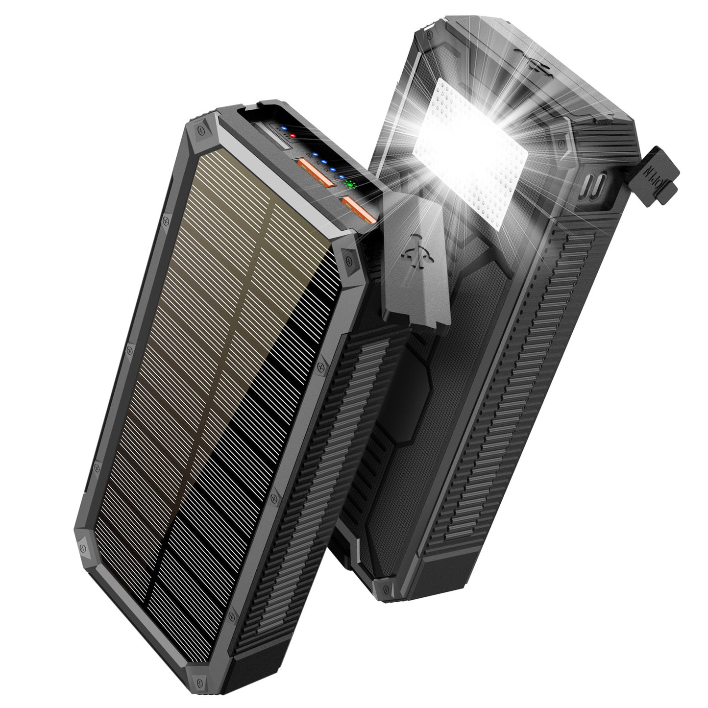 Tragbare Solar-Powerbank mit Hochbelastbarem Design und Mehrfachem Ausgängen Brehn