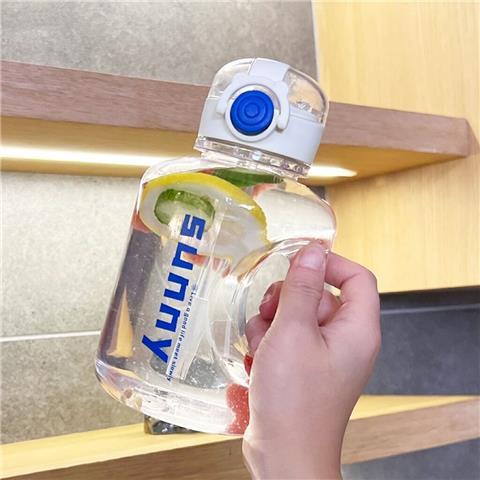 Damen BPA-freie Trinkflasche mit praktischem Auslauf Brehn