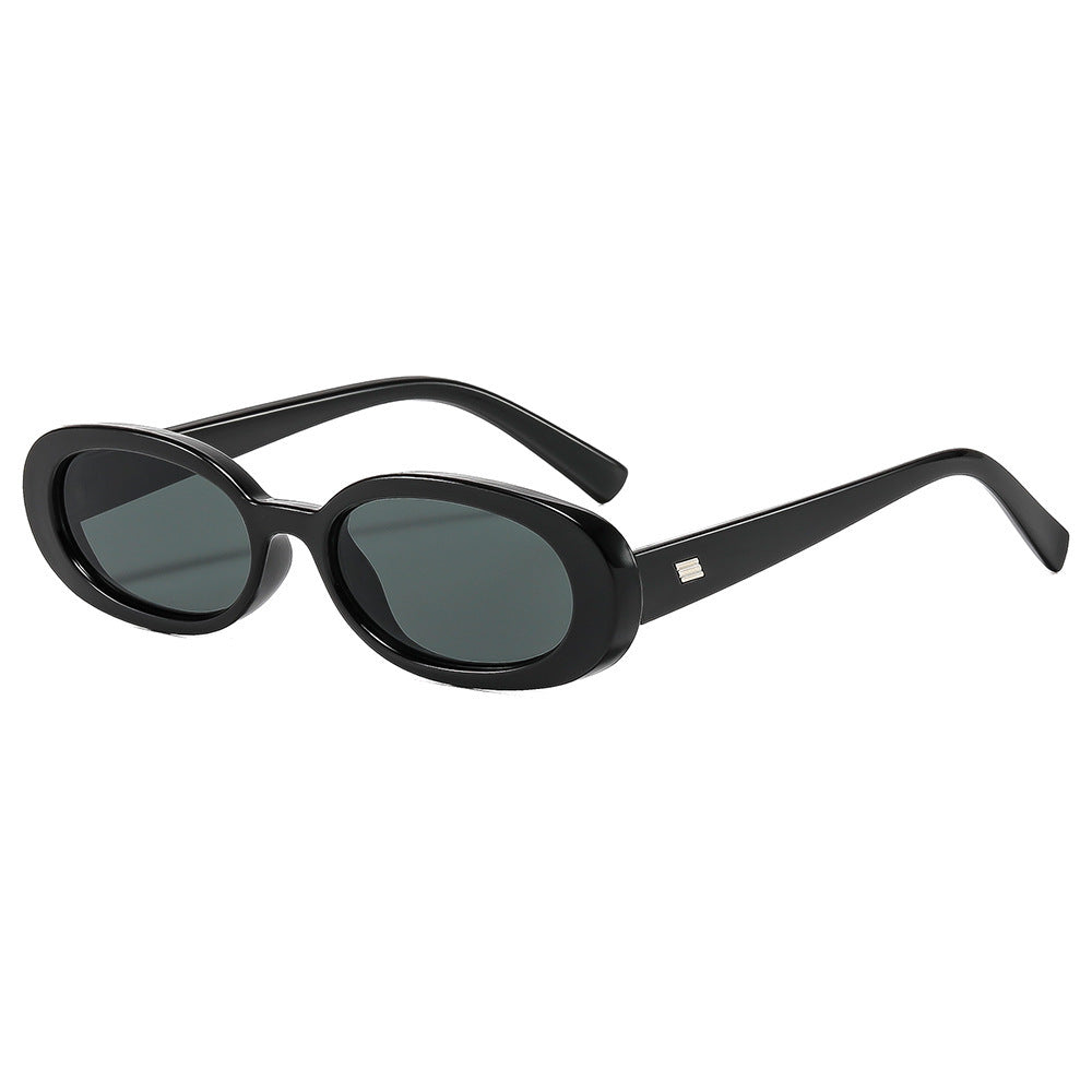 Stylische ovale Rahmen Sonnenbrille Brehn