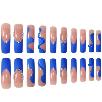 Skulptiertes Acryl-Nageldesign Brehn