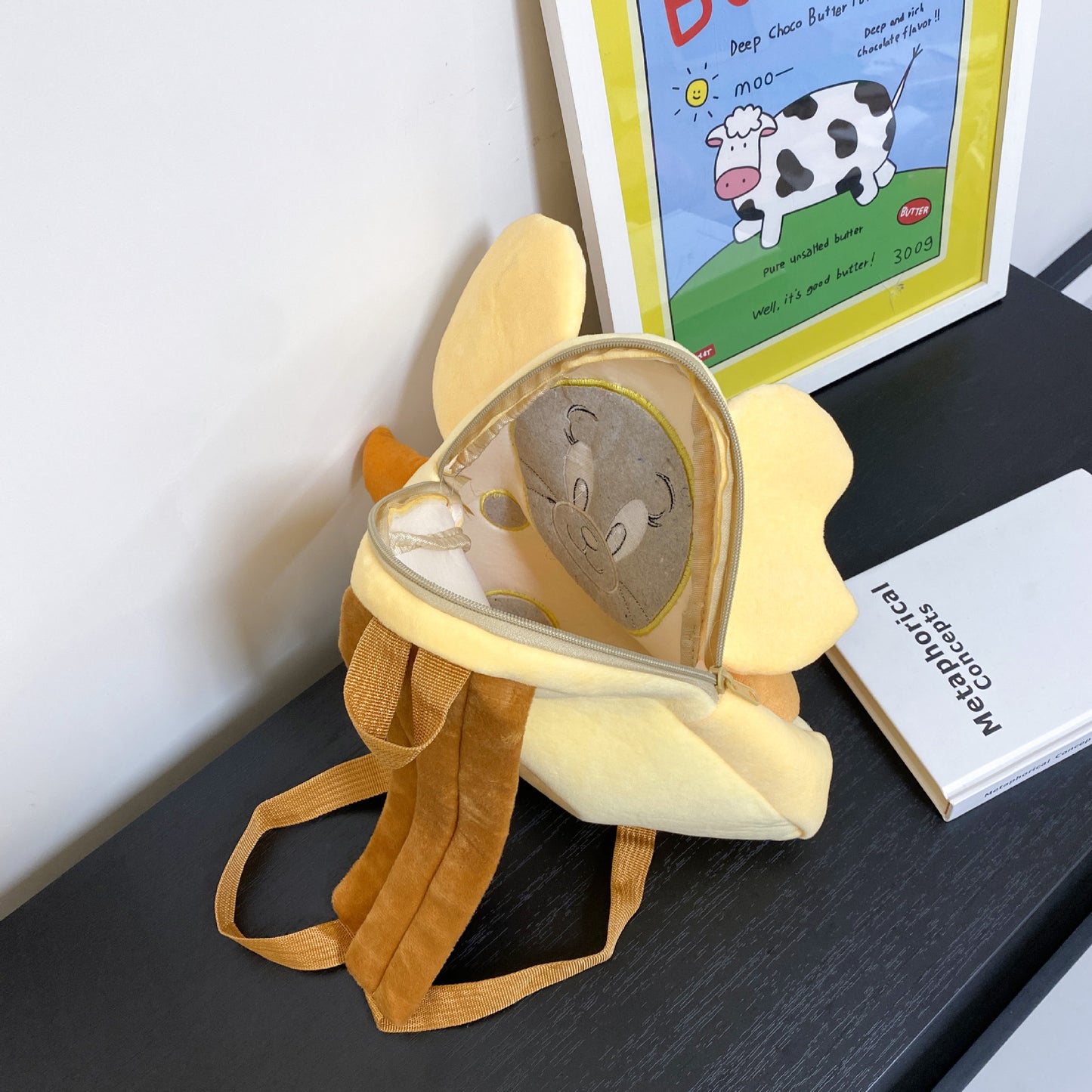 Plüsch Rucksack Im Käse-Design Brehn
