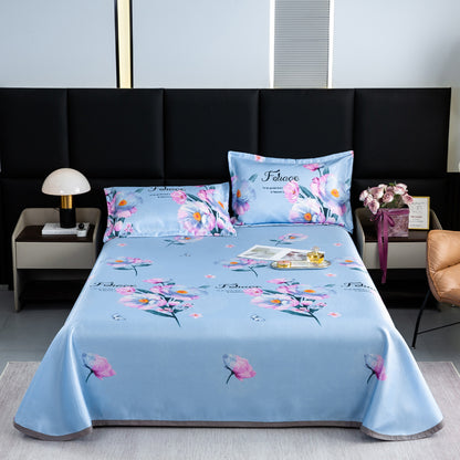 Damen edles Bettüberwurf aus hochwertigem Stoff mit floralen Motiven Brehn