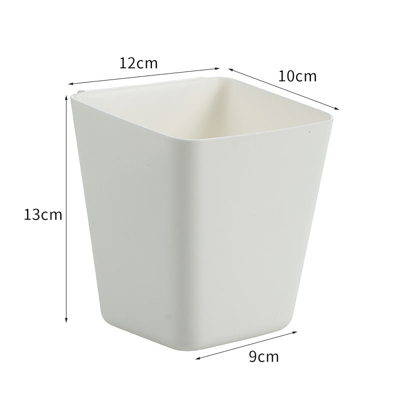 Multifunktionaler schmaler Organizer-Becher aus Kunststoff für Schreibtisch und Bad