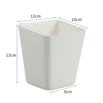 Multifunktionaler schmaler Organizer-Becher aus Kunststoff für Schreibtisch und Bad
