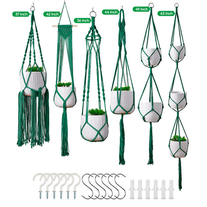 Macramé Pflanze Hänger Set