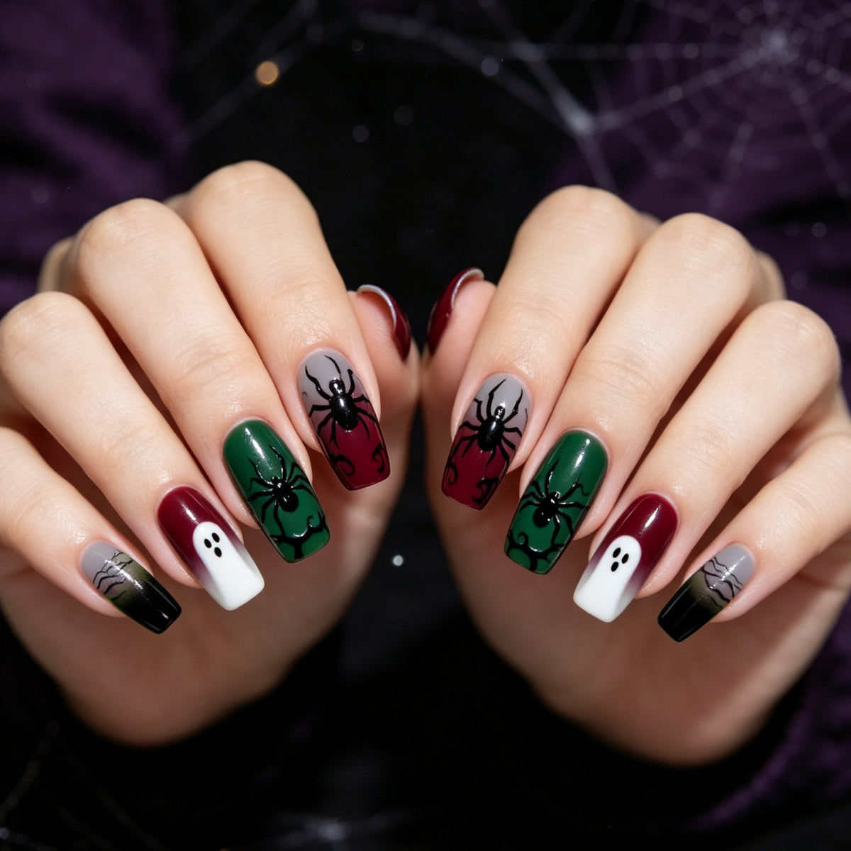 Halloween-Themen Nagelkunst-Set Brehn 1789915198