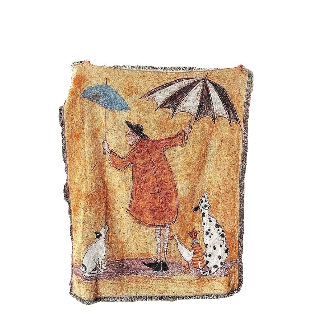 Künstlerisches, zodiacales Wobble-Decke