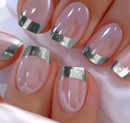 Elegante französische Spitzen-Acryl-Nagelverstärkungen Brehn 1789915301