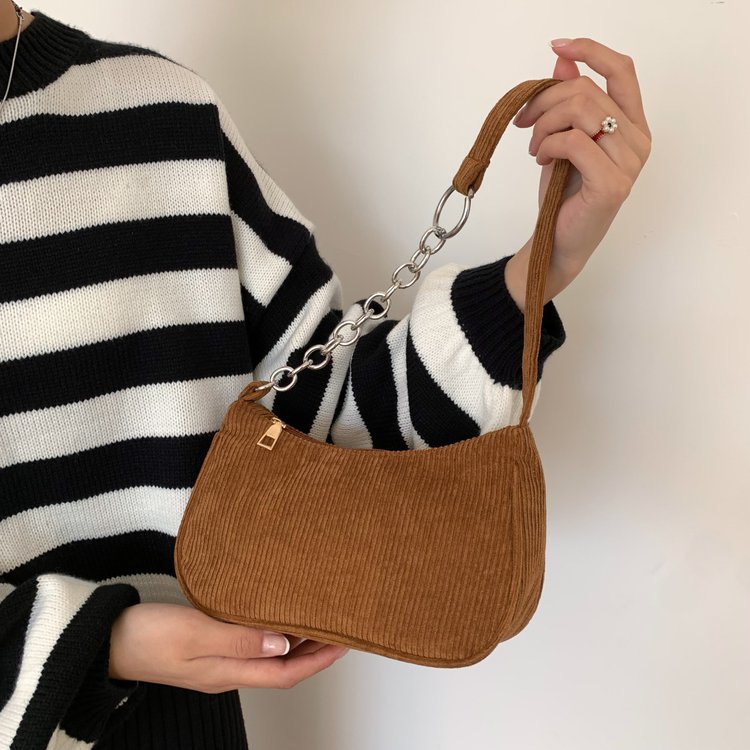 Modische Cord Handtasche Brehn