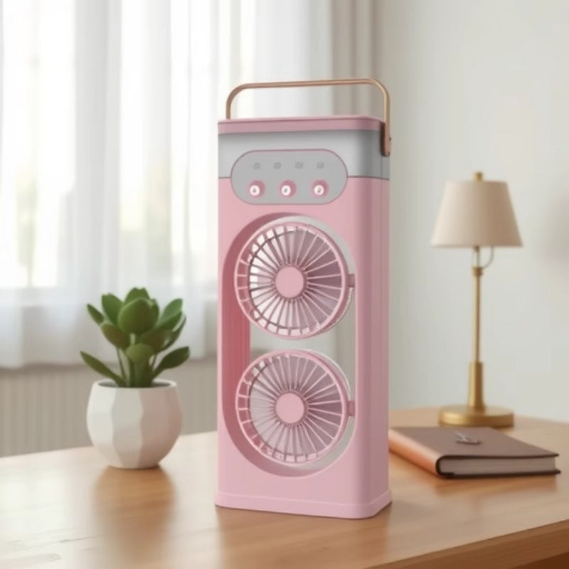 Tragbarer Doppelventilator Brehn