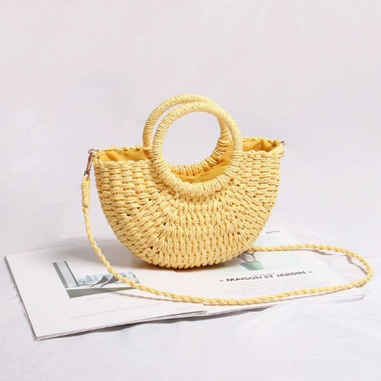 Damen Handtasche mit geflochtenem Design Brehn