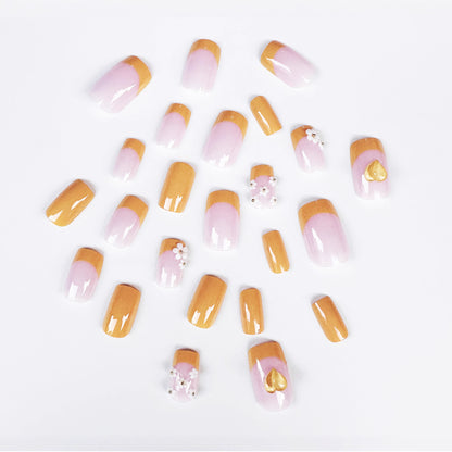 Floral Acryl Nagelspitzen Brehn
